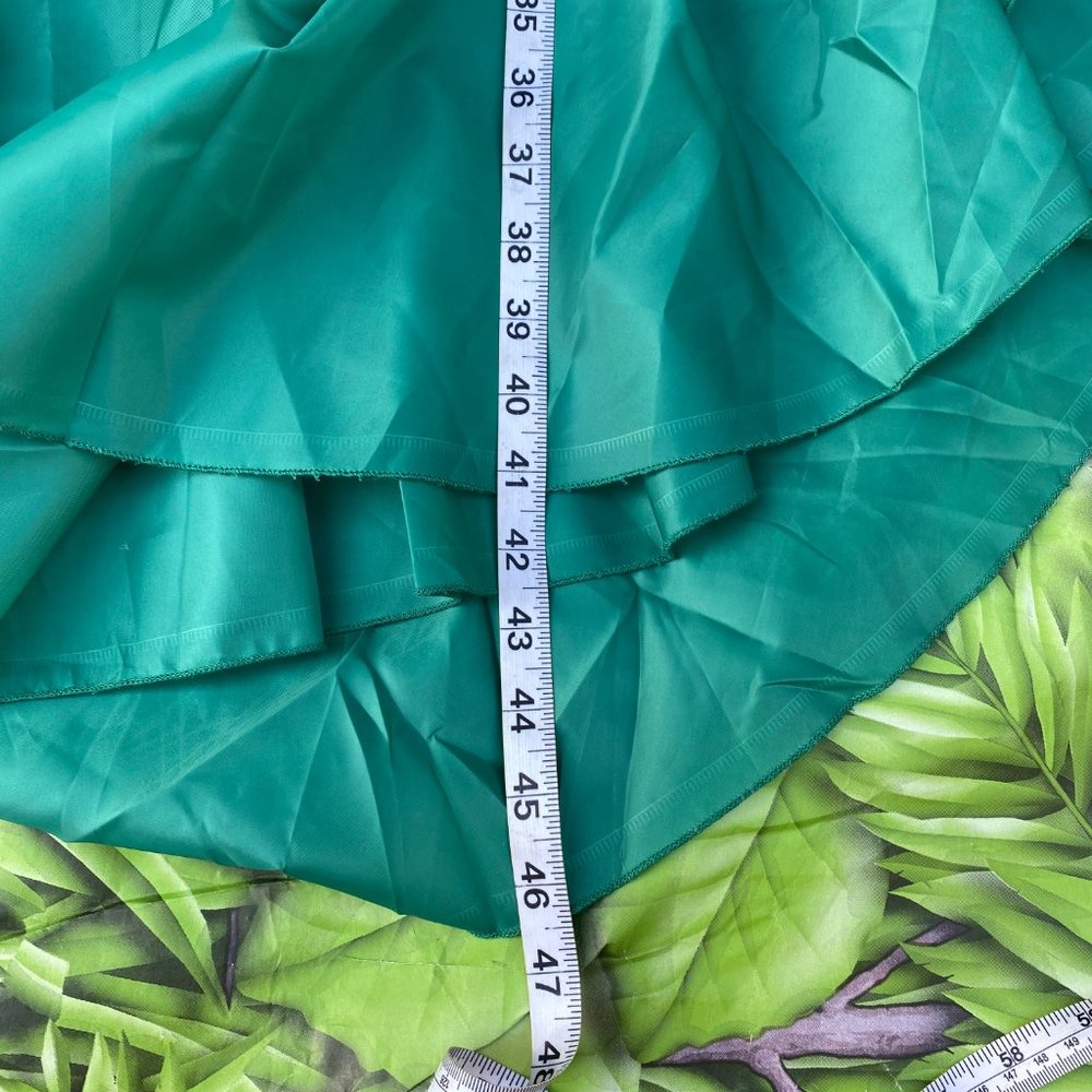 Green Sequin Mermaid Costume Skirt - Picture 4 of 5